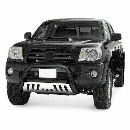 Front Push Bumper Bull Bar Grille Guard Stainless For Toyota Tacoma 2005-2015