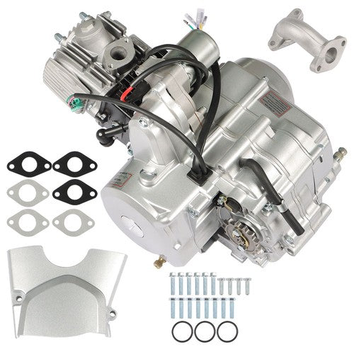 DURAFORCE 125cc 4 Stroke Engine Motor ATV 3-Speed Semi Auto w/Reverse Electric Start New