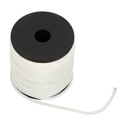 DURAFORCE 1/4 Inch 250ft White Nylon Solid Braid Rope Abrasion Resistance High UV