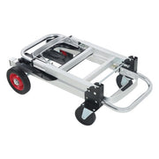 DURAFORCE Aluminum Hand Truck 2 in 1 Folding Dolly Cart 400 lbs Capacity Heavy Duty 150kg