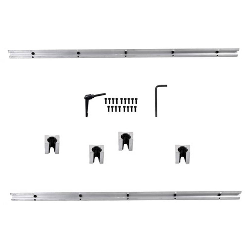 DURAFORCE Rail Guide 2Pcs SBR16-1000mm Rails +4Pcs SBR16UU Block Bearing New