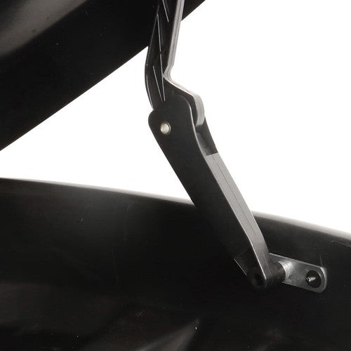 DURAFORCE 14 ft³ ABS Car Roof Top Box Cargo Luggage Carrier 2 Locks Toolless Install