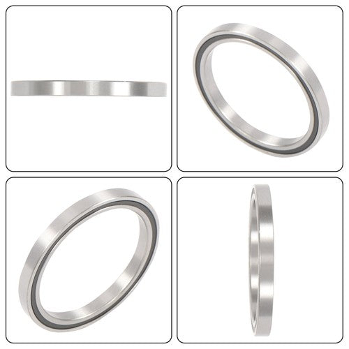 DURAFORCE Pre-Lubricated Deep Groove Ball Bearing 10Pcs 50×62×6mm 6710-2RS Bore Sealed