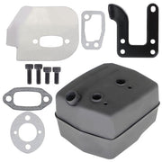 DURAFORCE Exhaust Muffler Deflector Kit for Husqvarna Ported 61 268 272 272XP 268K 272S US