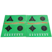 DURAFORCE 4 Pack 10" x 80T Carbide Tip Brush Blades For Cutter Trimmer Weed Eater New