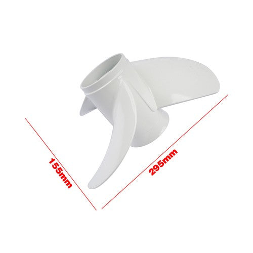 DURAFORCE 13-5/8" x13" Propeller for Yamaha 50-130HP 6E5-45949-00-00 Right Hand Rotation