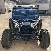 DURAFORCE 2-IN-1 Front Flip Clear Windshield for Can-Am Maverick X3 Models 2017+