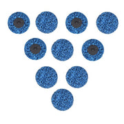 DURAFORCE 3" Blue Quick Change Easy Strip & Clean Discs For Paint Rust 10 Pack