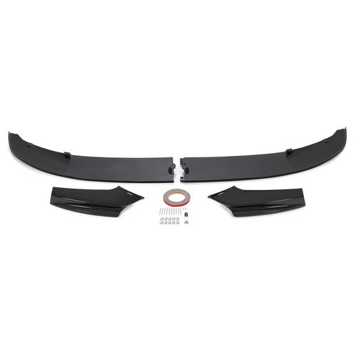 Front Bumper Lip Splittle for 11-16 BMW F10 535i 528i 550i M Sport Carbon Fiber