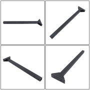 DURAFORCE Zero Turn Mower Handle Mount Kit For Garden Trash Yard Cleaning 5 Gallon Bucket