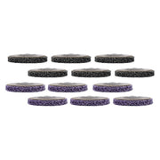 DURAFORCE Diamond Grinding Wheel Discs Set (6 Black, 6 Purple) 12 Pack: 4-1/2" x 7/8"