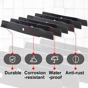 DURAFORCE 12 Mower Blades Fit John Deere #TCU15881 737 757 777 797 60" Decks #M131958