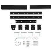 DURAFORCE Dual Can Garbage Hauling Hitch 2"" Receiver For Cars/Truck/Golf Carts/ATV/UTV