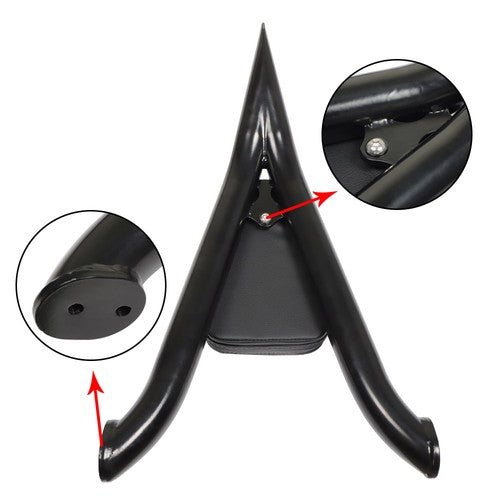 DURAFORCE Detachable Rear Passenger Sissy Bar Backrest For Sportster 1200 883 2004-2023