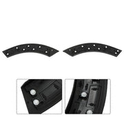 DURAFORCE NEW 4Pcs Wheelhouse Molding Fender Flares Left For Ford Explorer 2020 2021 2022