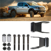 DURAFORCE For Mazda B2300 B2500 B3000 Truck Rear Leaf Spring Shackle Bracket Repair Kit