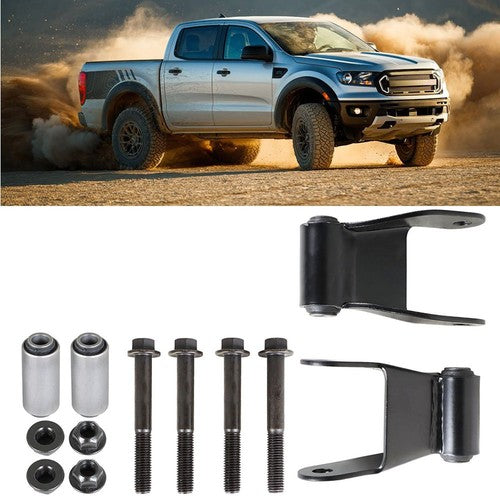 DURAFORCE For Mazda B2300 B2500 B3000 Truck Rear Leaf Spring Shackle Bracket Repair Kit