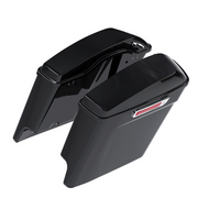 DURAFORCE 5" Stretched Hard Saddlebags For Harley Electra Road Street Glide Dyna 1993-2013