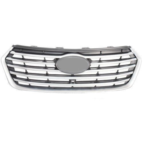 DURAFORCE Front Upper Grille W/ Camera Hole For 2017-2019 Hyundai Santa Fe XL 86350B8BB0