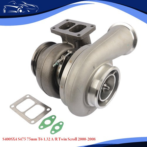 DURAFORCE Turbo Charger 23518588 S400S062 S475 75mm 1.32 A/R Twin Scroll For Int Harvester