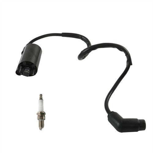 DURAFORCE Ignition Coil &Spark Plug For Yamaha Raptor 700 700R YFM700R 2006-2018