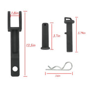 DURAFORCE A20-6014 Single Tow Hook With Pull Pin & Frame Pin For Peterbilt / Kenworth