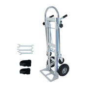 DURAFORCE 1000 LBS Capacity 3 in 1 Convertible Hand Truck for Warehouses & Factories