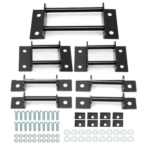3rd Row Seat Brackets with Striker Bolts Kit for Chevrolet Tahoe Yukon 2000-2014