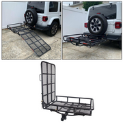 DURAFORCE Mobility Electric Wheelchair Hitch Carrier Mobility Scooter Loading Ramp 500 lbs