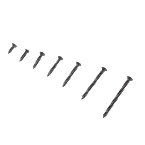 DURAFORCE 485 Pack Black wood screws kits with 20 different sizes #6, #8, #10 For Wood