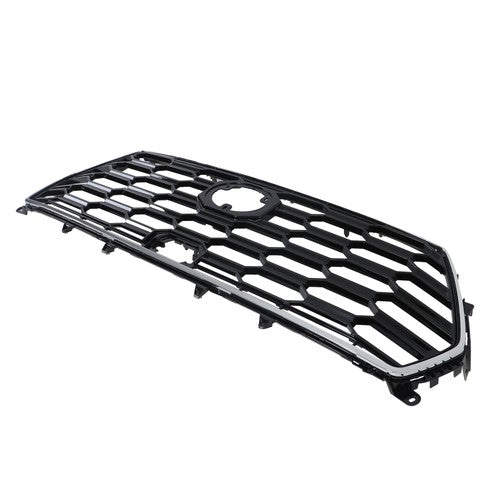 DURAFORCE For Toyota Sequoia 2023-2024 Durable Black Chrome Front Bumper Upper Grille