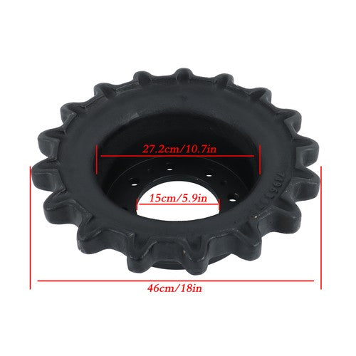 DURAFORCE For Bobcat T630 T740 T750 T770 T870 7196807 Drive Sprocket - 8 Hole Dual Speed