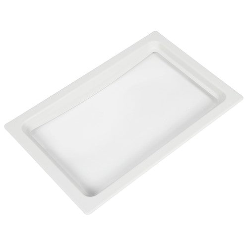 DURAFORCE 22"x14" Inner Dome with Clear Window White Plastic For RV Skylight Opening