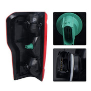 DURAFORCE Halogen w/o Blind Spot Tail Light For Ford F250 F350 2023-2024 Black Rear Right