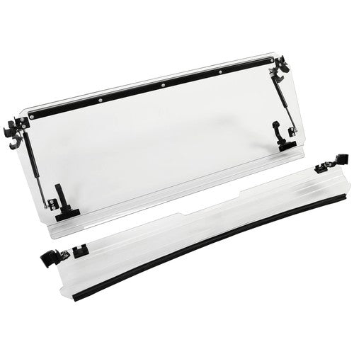 Front Vented Full Clear Flip Windshield for CFMOTO UForce 1000 2019 to 2026