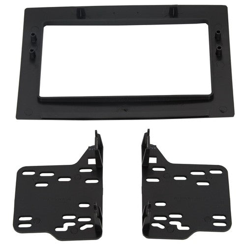 DURAFORCE For 06-09 2010 Dodge Ram 1500/2500 Car Stereo Radio Double Din Dash BEZEL Kit