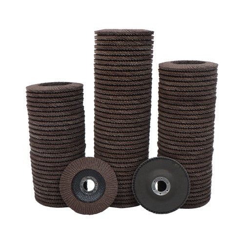 DURAFORCE 100Pack T29 Premium Zirconia Flap Disc Sanding Grinding US 4-1/2"×7/8'' 40 Grit