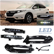 DURAFORCE FIT 2016 2017 2018 Honda HR-V HRV Front LED Conversion DRL Fog lights Lamps Pair