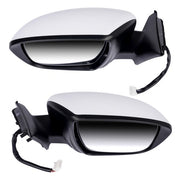 DURAFORCE 2Pcs Door Mirrors Power Heated with Camera LH & RH for Nissan Rogue 2.5L 2.0L l4