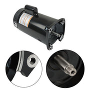 DURAFORCE 2HP B2855 Square Flange Pool Pump Motor 230V Threaded Shaft Swimming Pool Pump