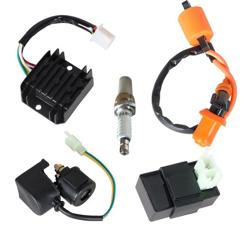 DURAFORCE FOR 150cc 200cc 250cc ATV Racing Ignition Coil CDI Regulator Rectifier Relay
