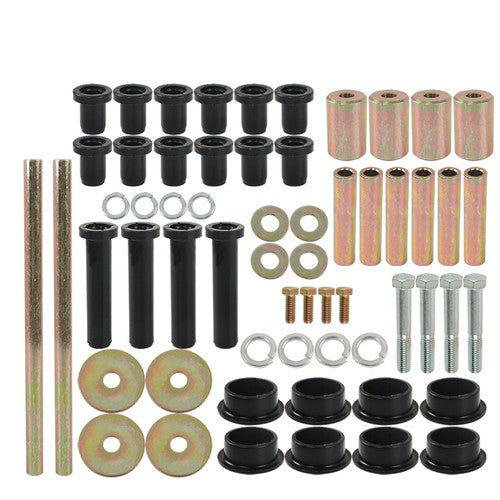 DURAFORCE Rear Left & Right A-Arm Bushing Shafts Kit for Polaris Sportsman 400 450 600 700
