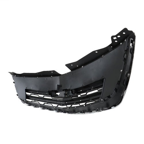 DURAFORCE NEW For Chevy Traverse LS LT 13-2017 Front Upper Grille Insert Black/Chrome Trim