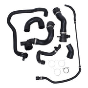 DURAFORCE 7 Hoses Radiator Coolant Water Hose Pipe Kit Fit For 07-11 BMW E90 128i 328i N51