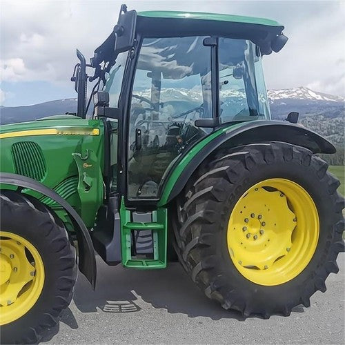DURAFORCE Left Cab Door Glass For John Deere 5080M 5725 5525 5625 6115D 6403 6603 #R198624