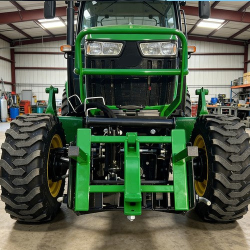 DURAFORCE For John Deere 38" Thatcher Attachment Powder Coated Front Thatcher Mount Green
