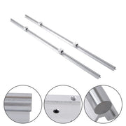 DURAFORCE 2Pcs SBR20-1800mm Linear Guide Rails with SBR20UU Bearing Blocks 4Pcs