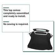 DURAFORCE For Ford Mustang 1994-2004 Convertible Soft Top w/ Heated Glass Window Sailcloth