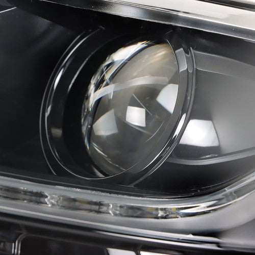 DURAFORCE Front Headlight Assembly For Chevy Cruze 2016-18 LH Single Clear Lens w/ LED DRL