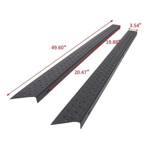 For 1997 2006 Jeep Wrangler TJ 11650 05 LH RH Side Body Armor Rocker Panel Kit
